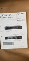 Kenwood KT-57 / 57L Tuner Service Manual *Original* #2