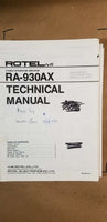 Rotel RA-930AX Amplifier Service Manual *Original*