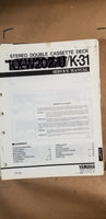 Yamaha K-31 Cassette Service Manual *Original*