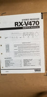 Yamaha RX-V470 Receiver Service Manual *Original*